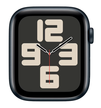 Apple Watch SE 3 40 mm, Midnight Aluminum Black Sport Band M/L